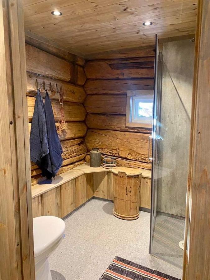 Sauefjoset - Idyllisk Gardstun Fra 1800-Tallet Skjåk Exterior foto