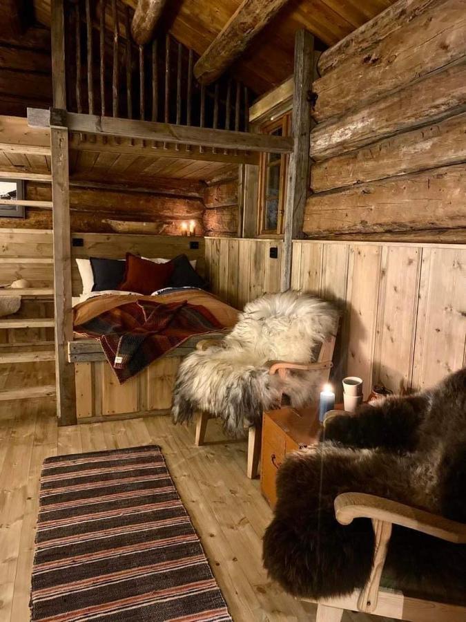 Sauefjoset - Idyllisk Gardstun Fra 1800-Tallet Skjåk Exterior foto